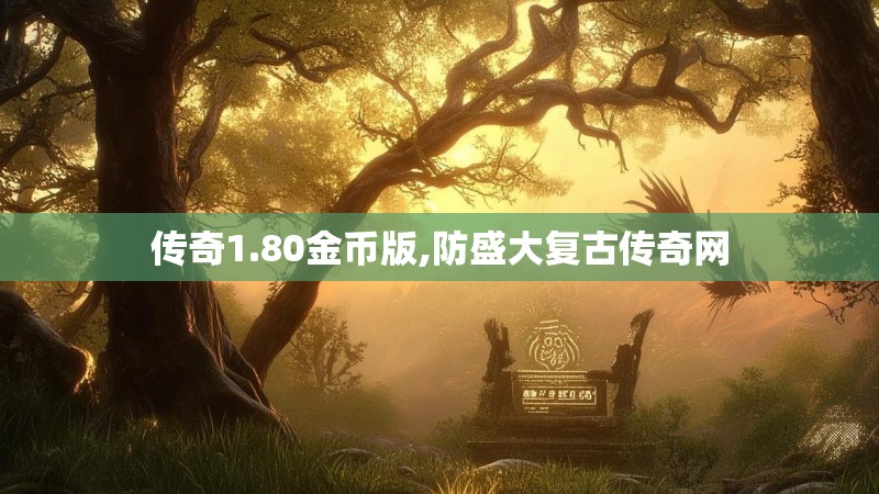 传奇1.80金币版,防盛大复古传奇网