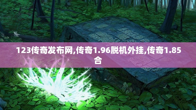 123传奇发布网,传奇1.96脱机外挂,传奇1.85合