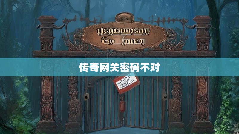 传奇网关密码不对