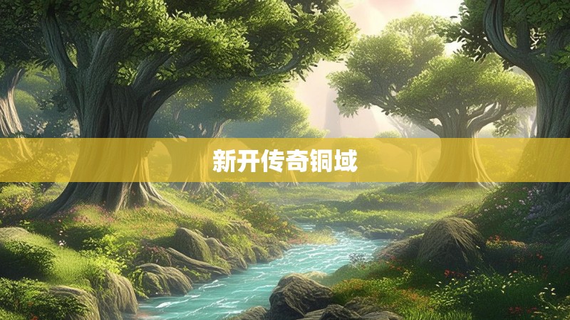 新开传奇铜域