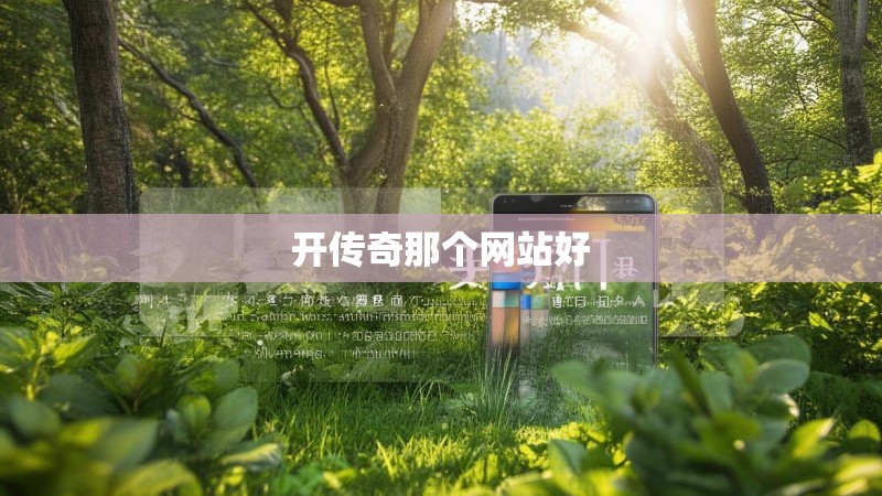 开传奇那个网站好