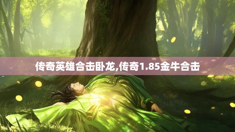 传奇英雄合击卧龙,传奇1.85金牛合击