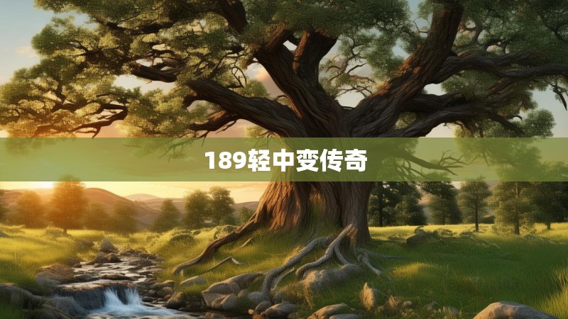 189轻中变传奇