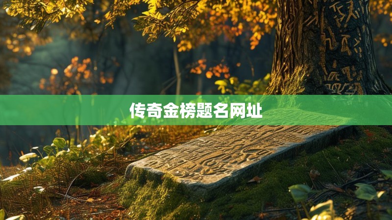 传奇金榜题名网址
