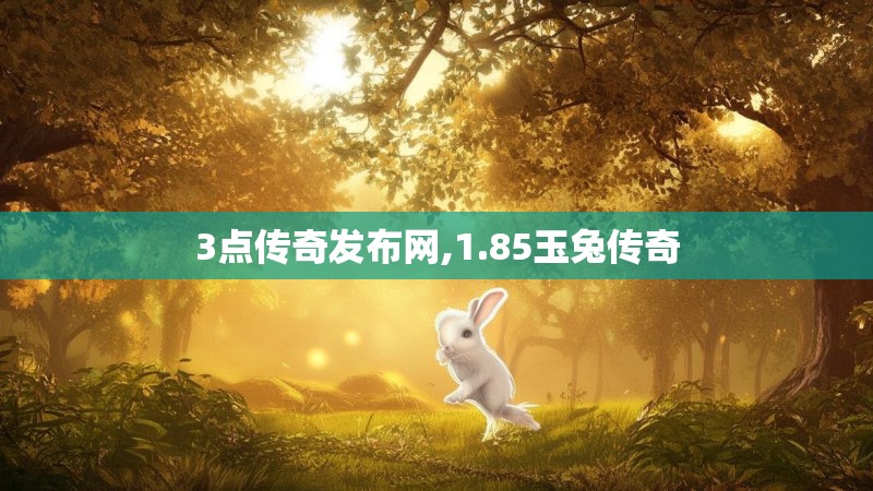 3点传奇发布网,1.85玉兔传奇