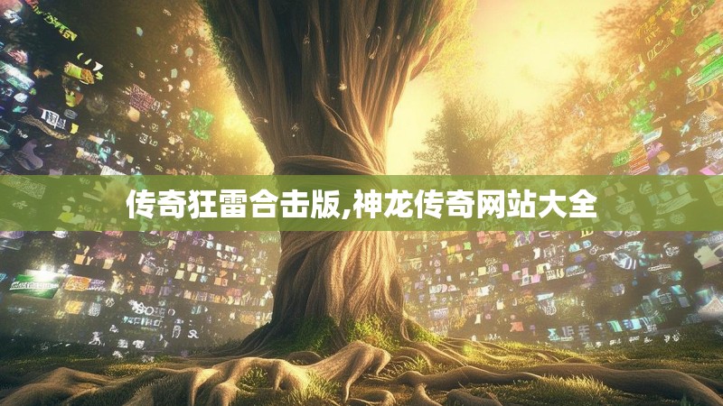 传奇狂雷合击版,神龙传奇网站大全