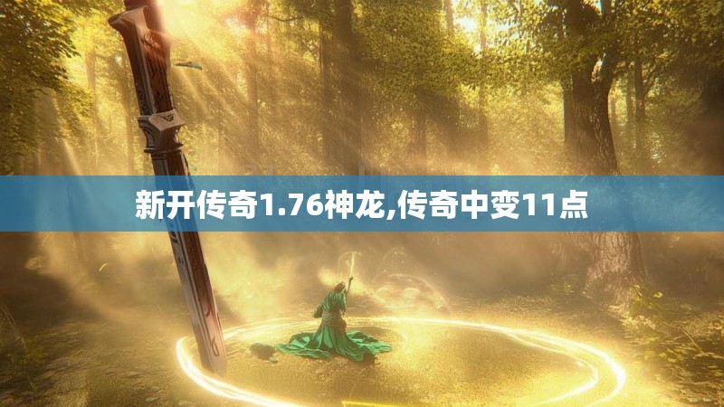 新开传奇1.76神龙,传奇中变11点