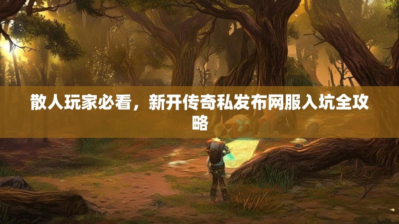 散人玩家必看，新开传奇私发布网服入坑全攻略