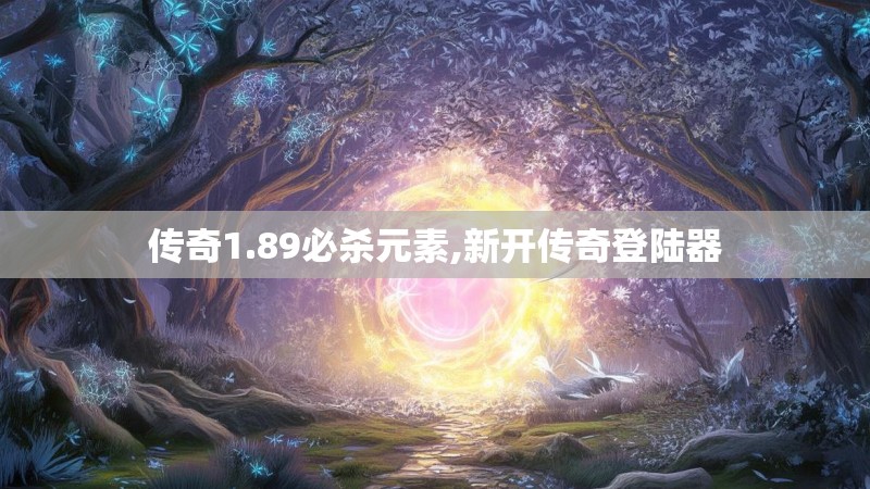 传奇1.89必杀元素,新开传奇登陆器