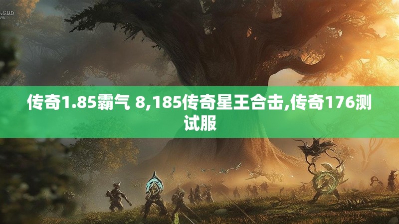 传奇1.85霸气 8,185传奇星王合击,传奇176测试服