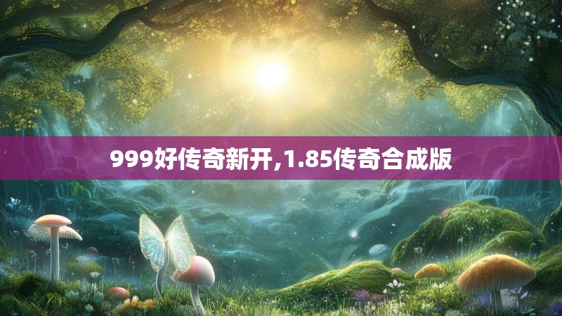 999好传奇新开,1.85传奇合成版