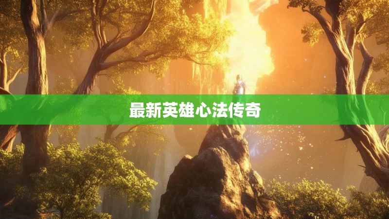 最新英雄心法传奇
