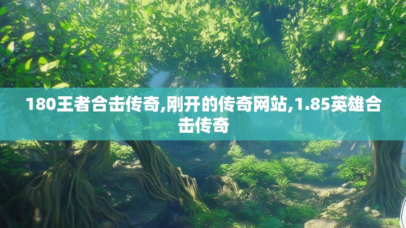 180王者合击传奇,刚开的传奇网站,1.85英雄合击传奇