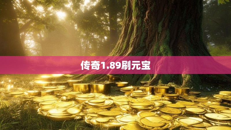 传奇1.89刷元宝