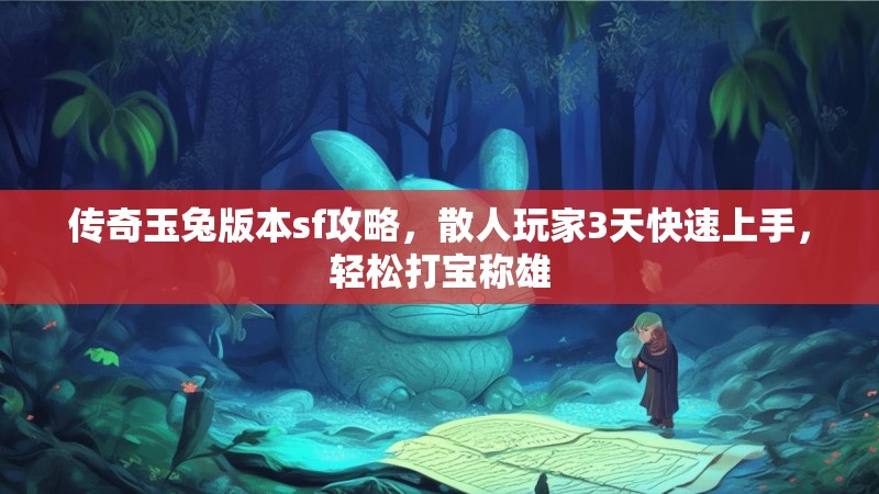 传奇玉兔版本sf攻略，散人玩家3天快速上手，轻松打宝称雄