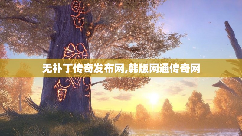 无补丁传奇发布网,韩版网通传奇网