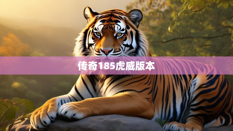 传奇185虎威版本