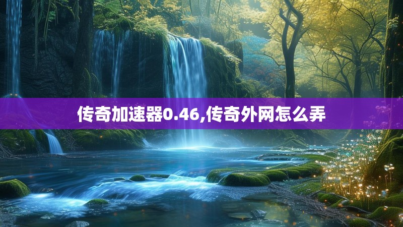 传奇加速器0.46,传奇外网怎么弄