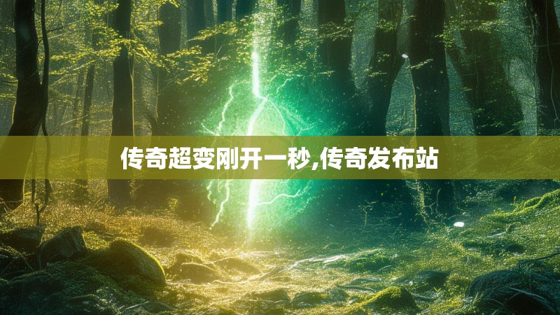 传奇超变刚开一秒,传奇发布站