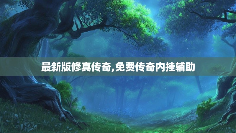 最新版修真传奇,免费传奇内挂辅助