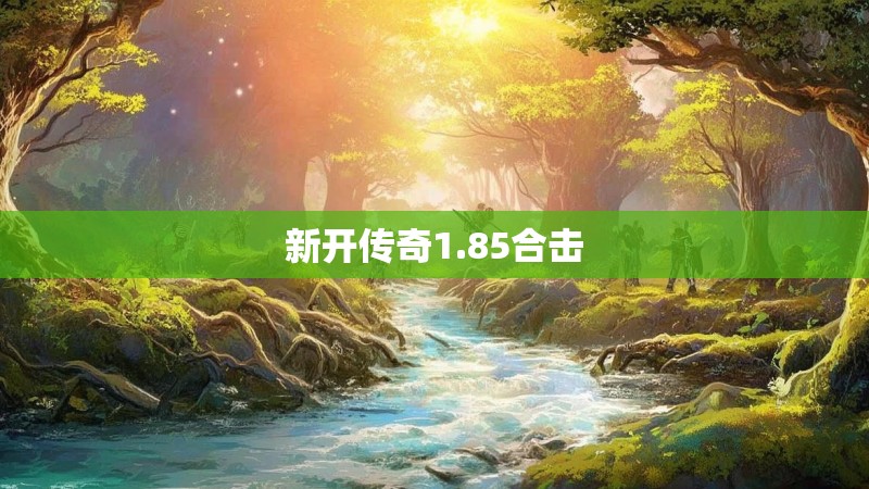 新开传奇1.85合击