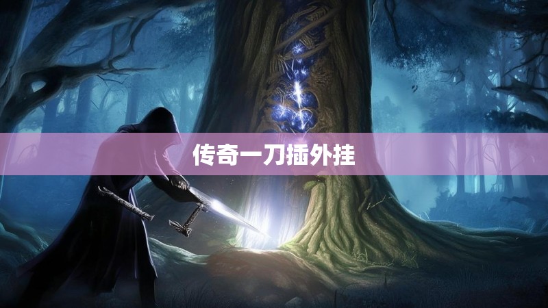 传奇一刀插外挂