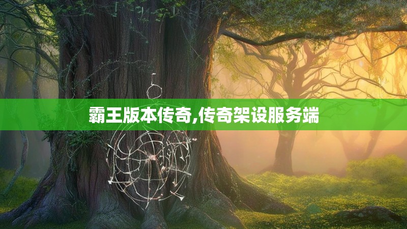霸王版本传奇,传奇架设服务端
