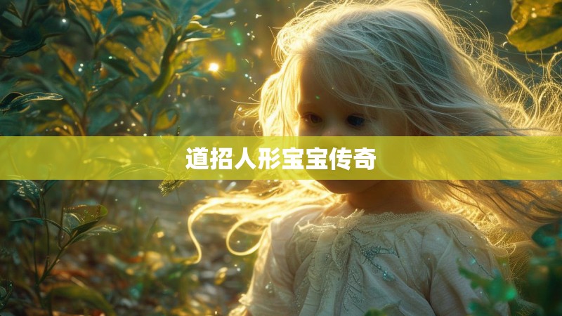 道招人形宝宝传奇