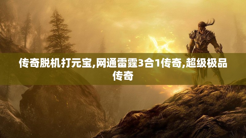 传奇脱机打元宝,网通雷霆3合1传奇,超级极品传奇