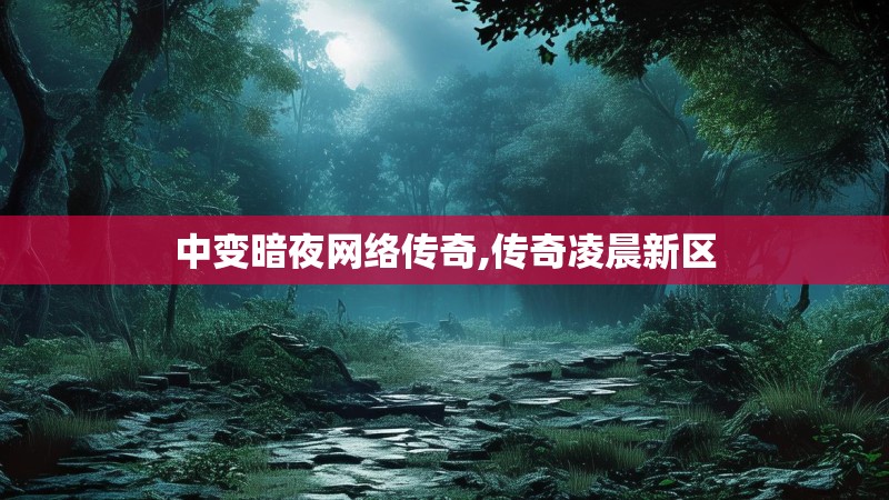 中变暗夜网络传奇,传奇凌晨新区