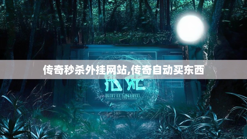 传奇秒杀外挂网站,传奇自动买东西