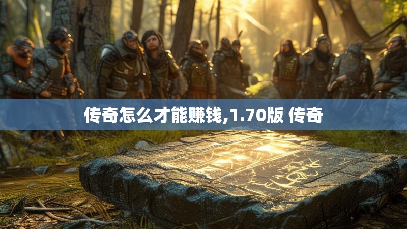 传奇怎么才能赚钱,1.70版 传奇