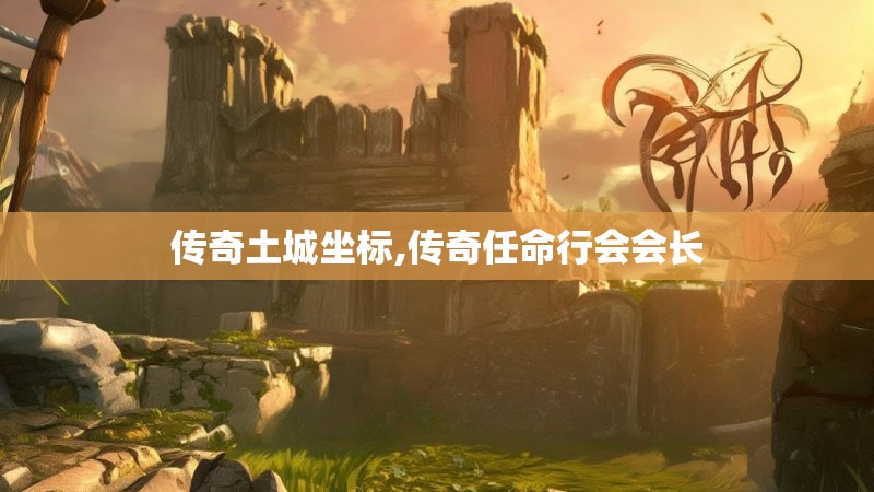 传奇土城坐标,传奇任命行会会长