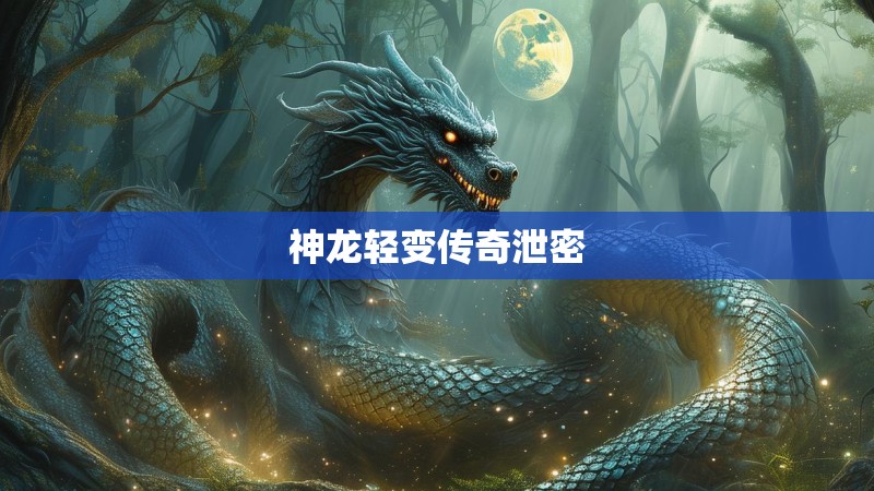 神龙轻变传奇泄密