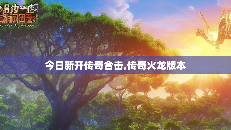 今日新开传奇合击,传奇火龙版本