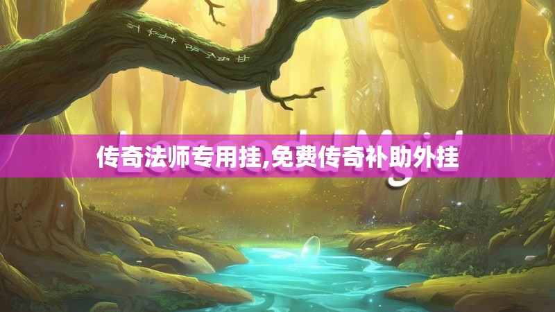 传奇法师专用挂,免费传奇补助外挂