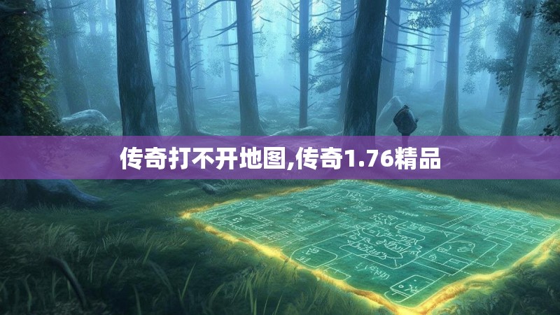 传奇打不开地图,传奇1.76精品