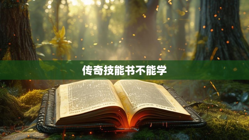 传奇技能书不能学