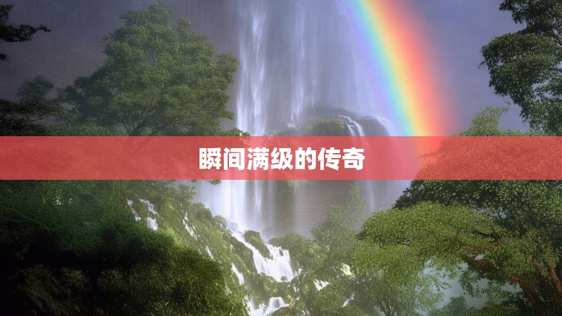 瞬间满级的传奇