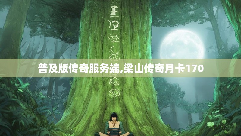 普及版传奇服务端,梁山传奇月卡170
