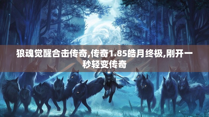 狼魂觉醒合击传奇,传奇1.85皓月终极,刚开一秒轻变传奇