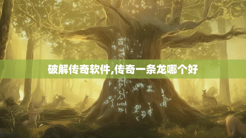破解传奇软件,传奇一条龙哪个好