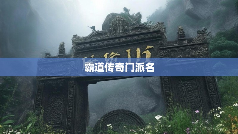 霸道传奇门派名