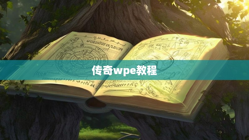 传奇wpe教程