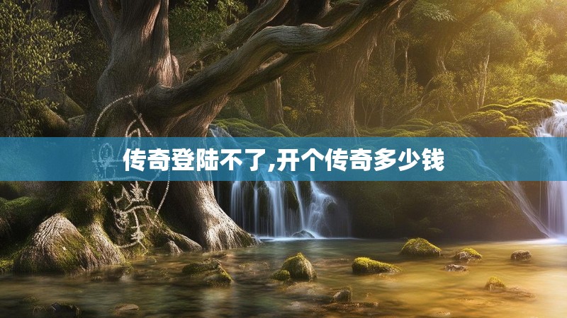 传奇登陆不了,开个传奇多少钱