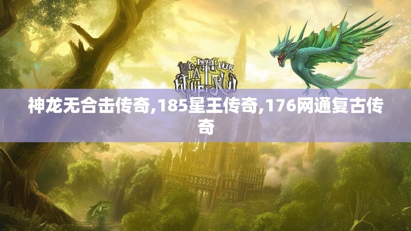 神龙无合击传奇,185星王传奇,176网通复古传奇