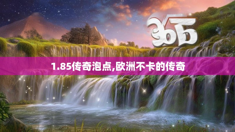 1.85传奇泡点,欧洲不卡的传奇