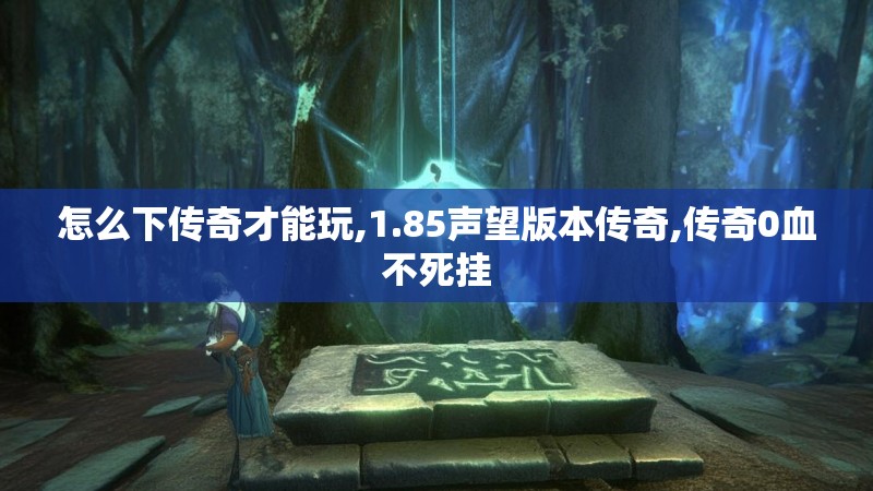 怎么下传奇才能玩,1.85声望版本传奇,传奇0血不死挂