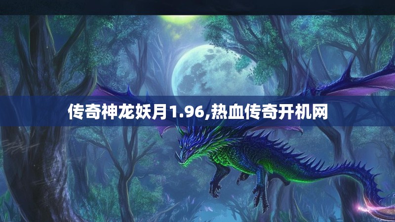 传奇神龙妖月1.96,热血传奇开机网