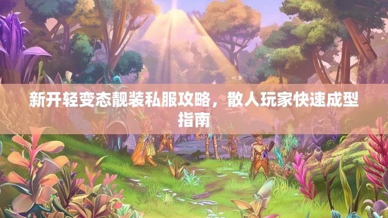 新开轻变态靓装私服攻略，散人玩家快速成型指南